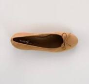 ballerines cuir ultra confortable de la marque française Reqins. modèle Alma
