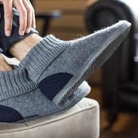 Pantoufles de qualité supérieure 100 % naturelles kramsach