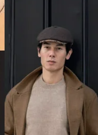 Casquette Harris Tweed de chez FLECHET