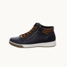 bottine Rom bleu marine ARA pour une marche tout en douceur