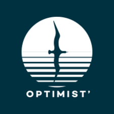 FRENCHY – Tee-shirt blanc de chez OPTIMIST' – Fabriqué France
