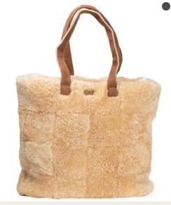 Sac  en véritable peau de mouton