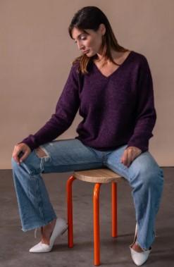 pull en pur Alpaga de haute qualité pour un maximum de confort et de chaleur 