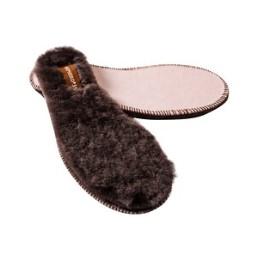 semelle en véritable mouton pour un confort optimal.