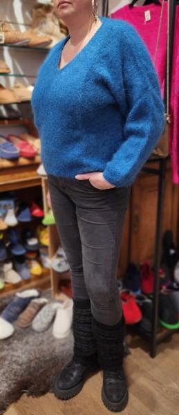 Pulls, écharpe, bonnet en Alpaga, Mohair et laine tout doux 