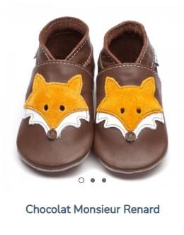 Pantoufles inch blue conçu pour nos petits bouts de choux fabrication Frabçaise