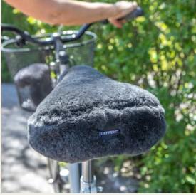 Housse de Selle de Vélo en véritable mouton