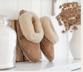 Pantoufles de qualité supérieure 100 % naturelles fabriqué en Suède