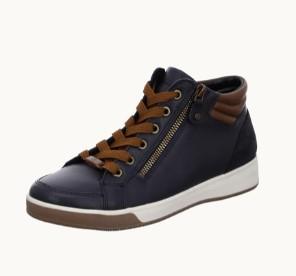 bottine Rom bleu marine ARA pour une marche tout en douceur