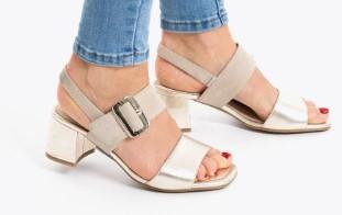 Sandales Brighton beige de chez Ara pour une marche tout en douceur