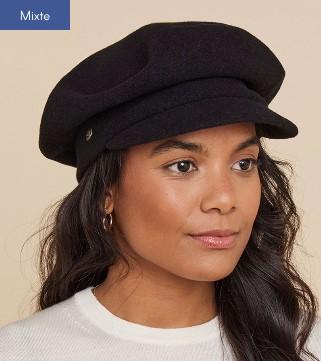 casquette Laulhère 100% laine mérinos ultra douce ainhoa mixte