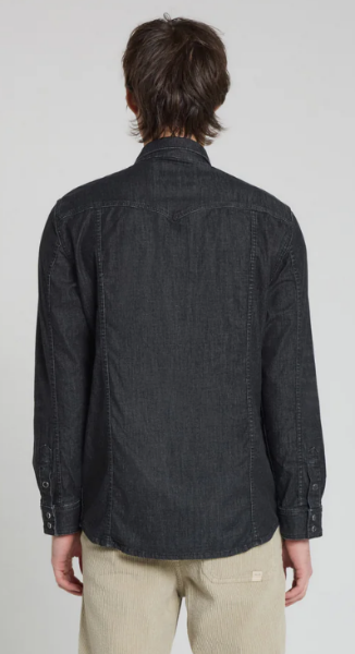 Chemise Mixte Homme Black de chez PULLIN