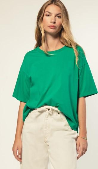 TEE SHIRT ANGELE T-shirt col rond, coupe parfaite, manches un peu longues