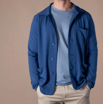 VESTE ANONYM APPAREL Veste workwear en molleton non gratté touché seconde peau