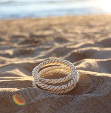 BRACELET JONC CORNE THELMA