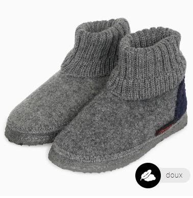 Pantoufles de qualité supérieure 100 % naturelles fabriqué en Allemagne