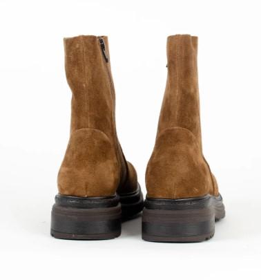 Boots Aliwell camel velours nubuck