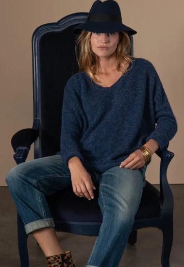 pull en pur Alpaga de haute qualité pour un maximum de confort et de chaleur 