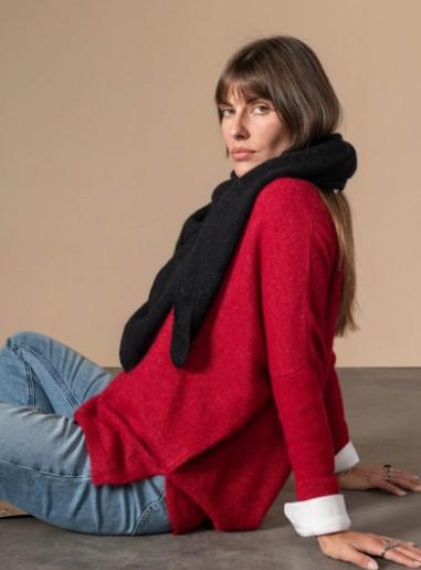 pull en pur Alpaga de haute qualité pour un maximum de confort et de chaleur 