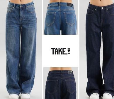 Jeans take twoo coupe et confort sans précédent. On adore...