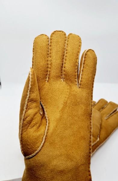 Gants en cuir et véritable mouton 100% naturel créatrice française Milona