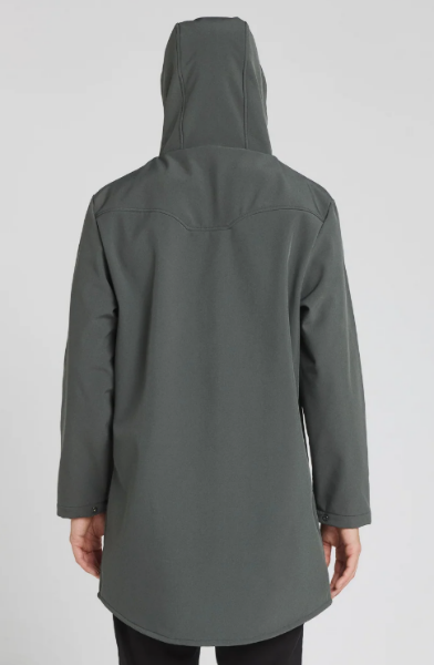 Parka Storm mi longue déperlante GREEN de chez PULLIN