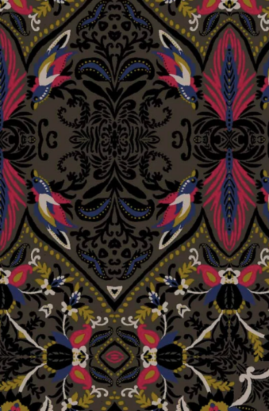 FOULARD EN LAINE NIELS CHOCOLAT de chez MONSIEUR CHARLI