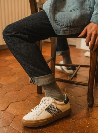 basket n'go recyclé , confort légèreté et voute plantaire pour une marche optimal