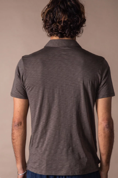 POLO ANONYM APPAREL Polo décontracté à col boutonné en jersey