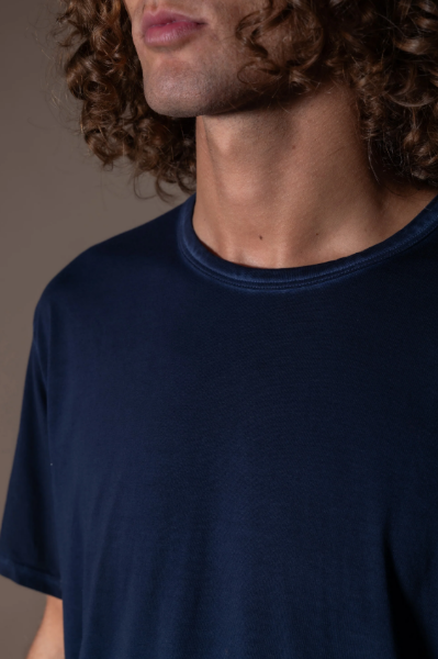 T-shirt Adam Délavé de chez ANONYM APPAREL Tee-shirt en jersey 100% Coton Pima