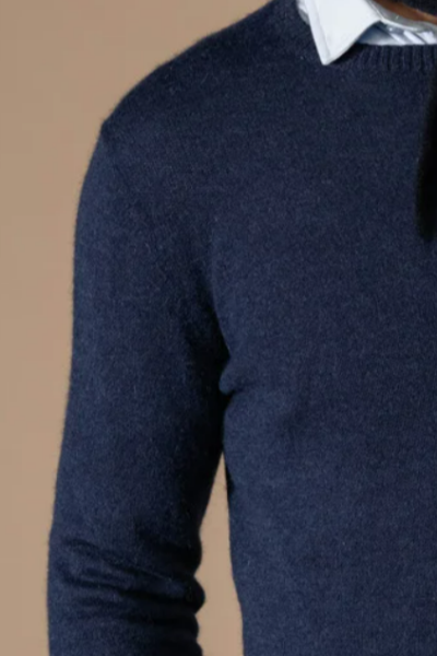 PULL ERNEST Pull fin col rond en laine toute douce de chez ANONYM APPAREL