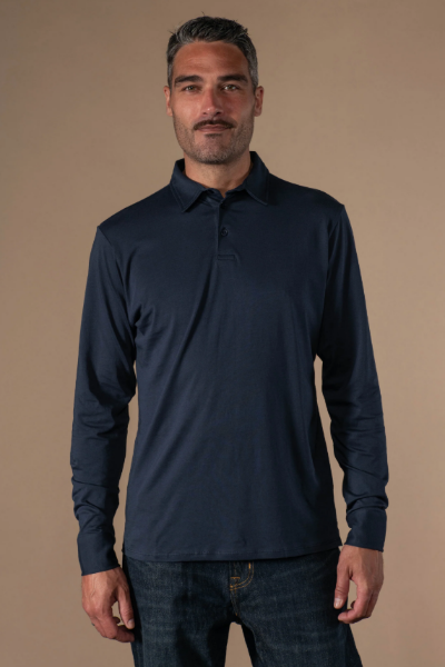 Polo Raphaël de chez ANONYM APPAREL Polo en jersey 100% Coton Pima