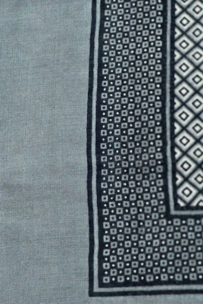 FOULARD EN LAINE PIERIC GRIS de chez MONSIEUR CHARLI