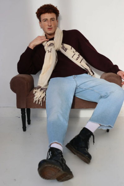 FOULARD EN LAINE DESIRE de chez MONSIEUR CHARLI