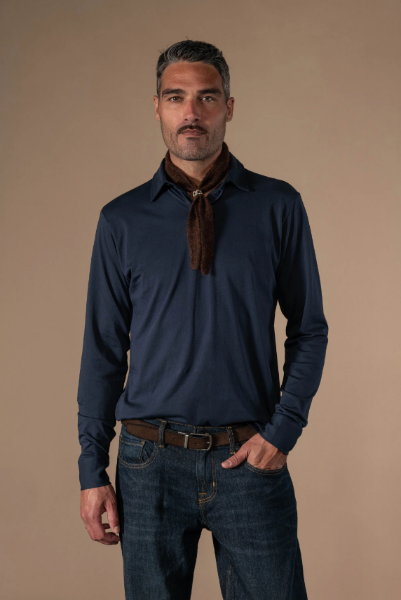 Polo Raphaël de chez ANONYM APPAREL Polo en jersey 100% Coton Pima