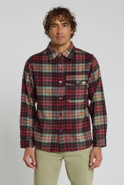 Surchemise Over Darkred COULEUR : ROUGE de chez PULLIN