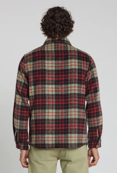 Surchemise Over Darkred COULEUR : ROUGE de chez PULLIN