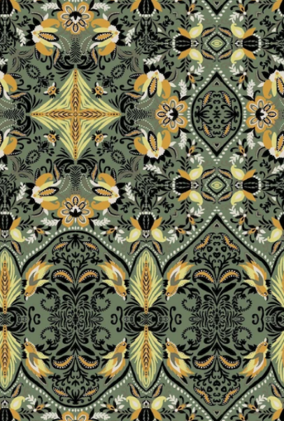 FOULARD EN LAINE NIELS OLIVE de chez MONSIEUR CHARLI