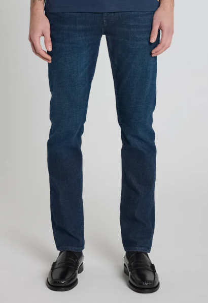 Pantalon Regular PULLIN Wheel coupe regular denim Couleur : Bleu