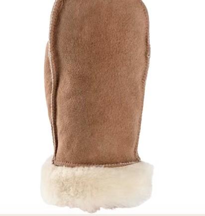 Moufle en mouton naturel