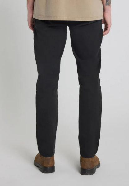 Pantalon Chino PULLIN Dark25 coupe chino toile teintée  Couleur : Noir