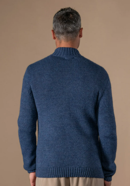 PULL ISAAC de chez ANONYM APPAREL Pull col camionneur boutonné en laine toute douce