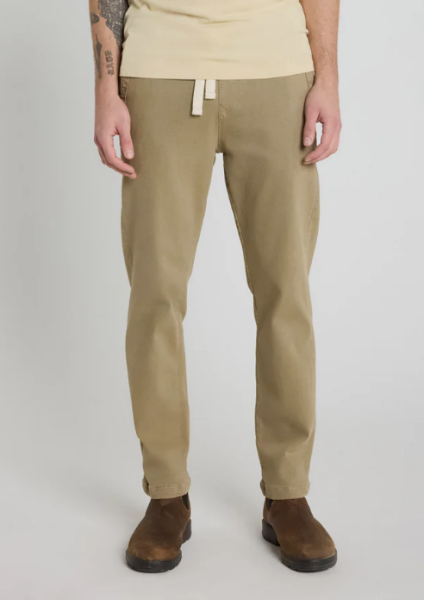 Pantalon Loose PULLIN  Wonka coupe ample toile teintée Couleur : Beige
