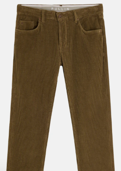 Pantalon Regular PULLIN Otter coupe regular velours côtelé  Couleur : Marron