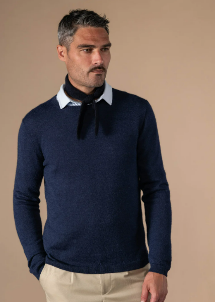 PULL ERNEST Pull fin col rond en laine toute douce de chez ANONYM APPAREL