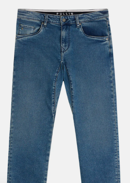 Pantalon Straight PULLIN Naked coupe straight toile teintée