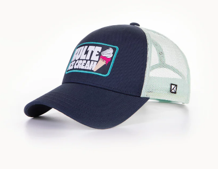 CASQUETTE MOTIF ICE CREAM NAVY de chez KULTE