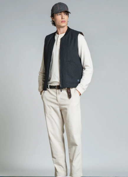 GILET MARTIN Castlerock EN LAINE MÉLANGÉE de chez IMPURE