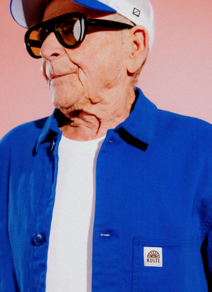 BLEU DE TRAVAIL PICTO SUN BLEU de chez KULTE