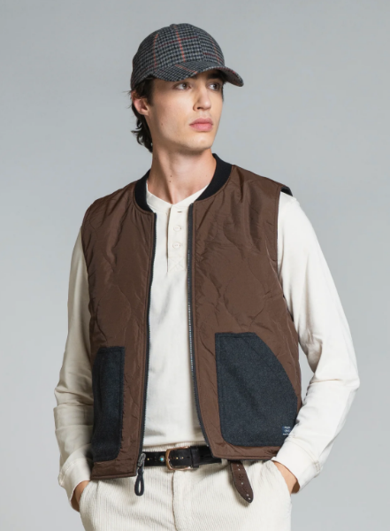 GILET MARTIN Castlerock EN LAINE MÉLANGÉE de chez IMPURE